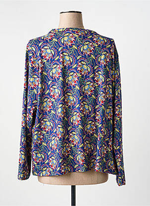 T-shirt manches longues manches longues bleu LA FIANCÉE femme