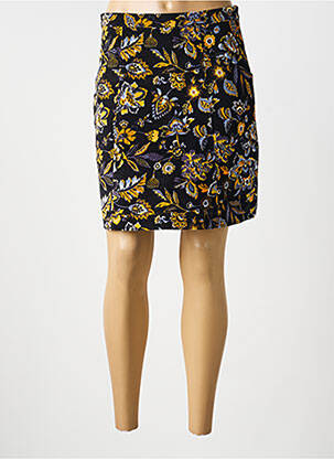 Jupe courte coupe droite noir LA FIANCÉE femme