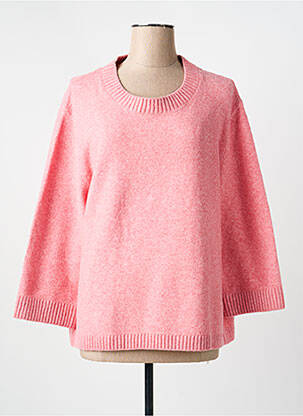 Pull stretch manches longues rose STREET ONE femme