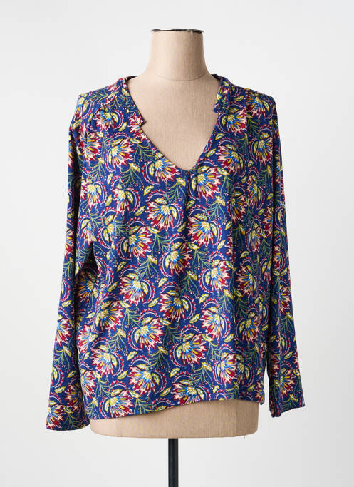 T-shirt manches longues manches longues bleu LA FIANCÉE femme