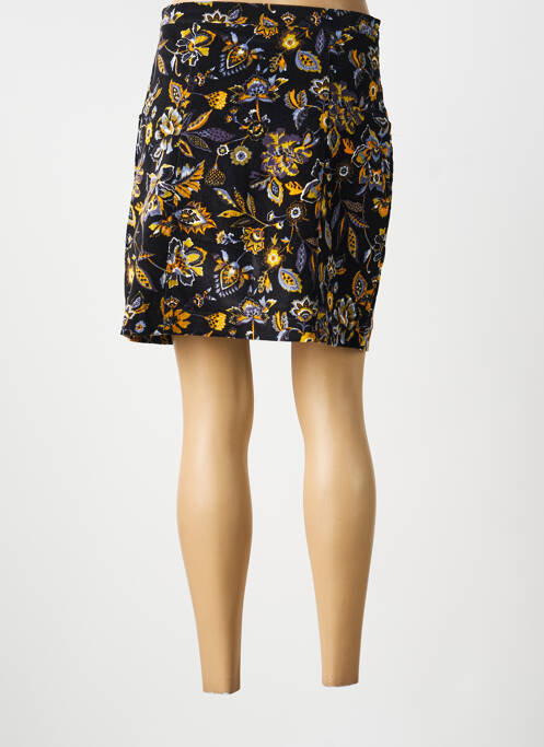 Jupe courte coupe droite noir LA FIANCÉE femme