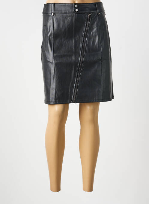 Jupe courte poches noir TRAMONTANA femme