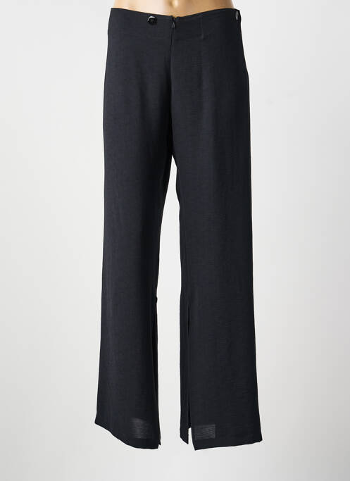 Pantalon large tissage crêpe taille normale noir LO! LES FILLES femme