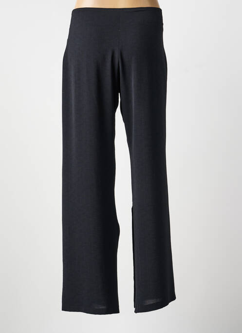 Pantalon large tissage crêpe taille normale noir LO! LES FILLES femme