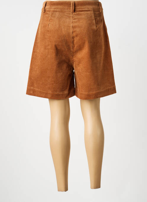 Short fermeture zippée sous rabat boutonné taille normale marron LEE COOPER femme