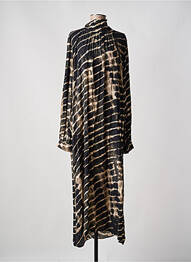 Robe longue manches longues manches longues noir BANDITAS FROM MARSEILLE femme