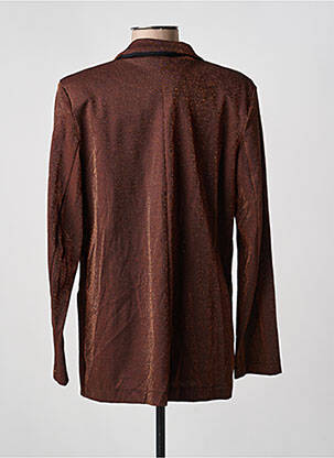 Blazer poches orange BANDITAS FROM MARSEILLE femme
