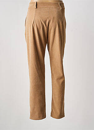 Pantalon slim taille normale taille normale beige HALOGENE femme