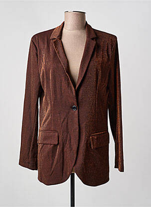 Blazer poches orange BANDITAS FROM MARSEILLE femme