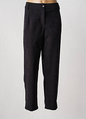 Pantalon slim taille normale taille normale noir HALOGENE femme