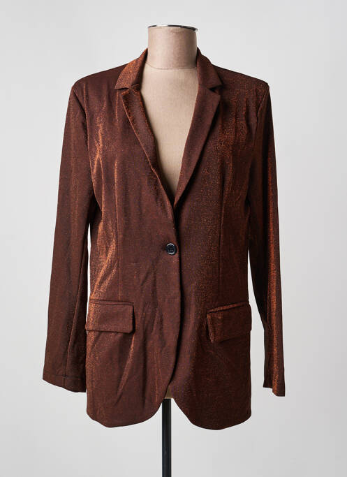 Blazer poches orange BANDITAS FROM MARSEILLE femme