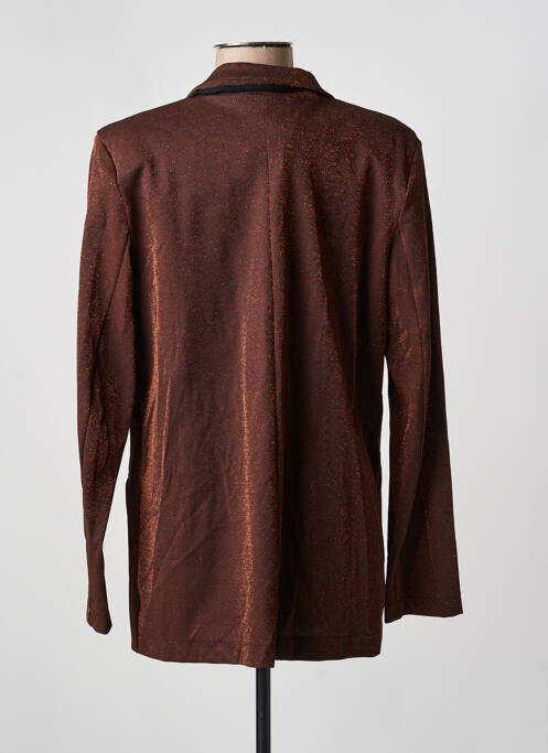 Blazer poches orange BANDITAS FROM MARSEILLE femme