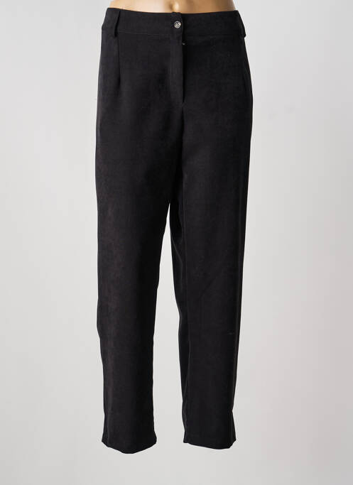 Pantalon slim taille normale taille normale noir HALOGENE femme