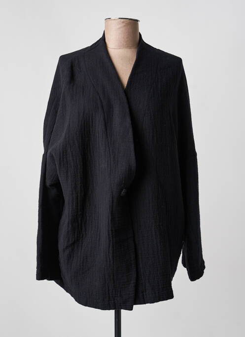 Veste casual fermeture boutonnée sur le devant noir BANDITAS FROM MARSEILLE femme