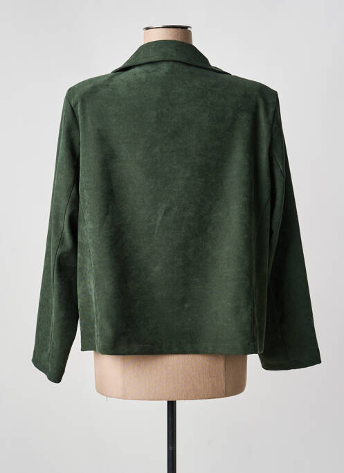 Veste casual epaulette vert HALOGENE femme