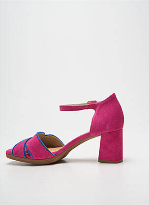 Sandales/nu pieds fermeture bride(s) talon de 7 à 9cm rose DORKING femme