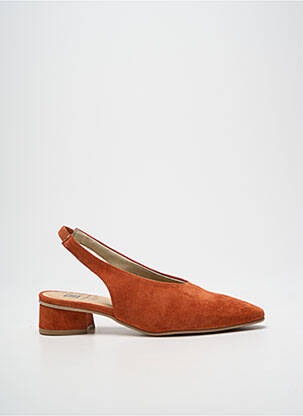 Sandales/nu pieds type de semelle amortissante talon plat jusqu'à 3cm orange DORKING femme