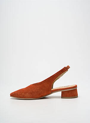 Sandales/nu pieds type de semelle amortissante talon plat jusqu'à 3cm orange DORKING femme