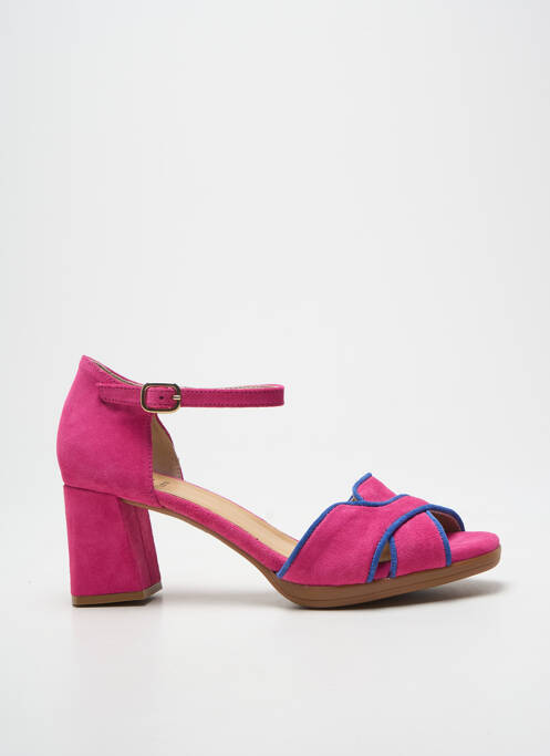 Sandales/nu pieds fermeture bride(s) talon de 7 à 9cm rose DORKING femme