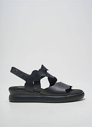 Sandales/nu pieds bout ouvert talon de 4 à 6cm noir DORKING femme