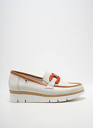 Mocassins bout rond talon plat jusqu'à 3cm gris DORKING femme