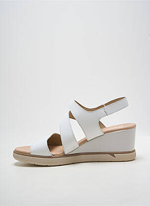 Sandales/nu pieds talon compensé talon de 7 à 9cm blanc FLUCHOS femme