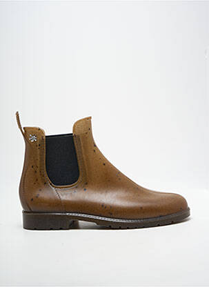 Bottines/boots talon bas talon plat jusqu'à 3cm marron MEDUSE femme