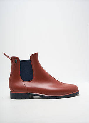 Bottines/boots talon bas talon plat jusqu'à 3cm marron MEDUSE femme