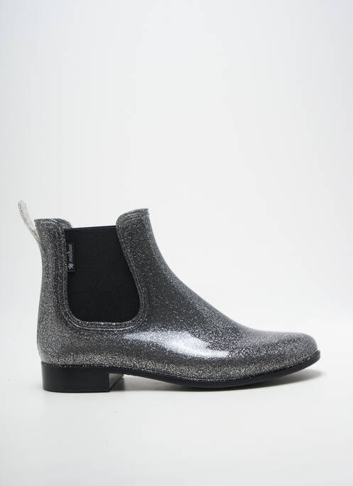 Bottines/boots talon bas talon plat jusqu'à 3cm argent MEDUSE femme
