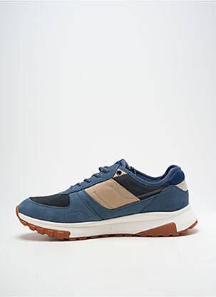 Baskets bout rond bout rond bleu FLUCHOS homme