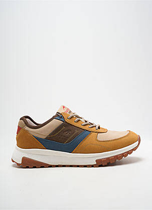 Baskets bout rond bout rond jaune FLUCHOS homme