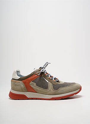 Baskets bout rond bout rond vert FLUCHOS homme
