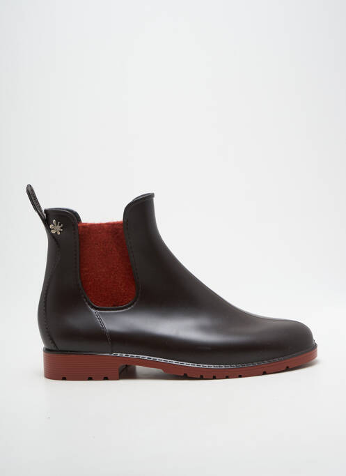 Bottines/boots talon bas talon plat jusqu'à 3cm marron MEDUSE femme