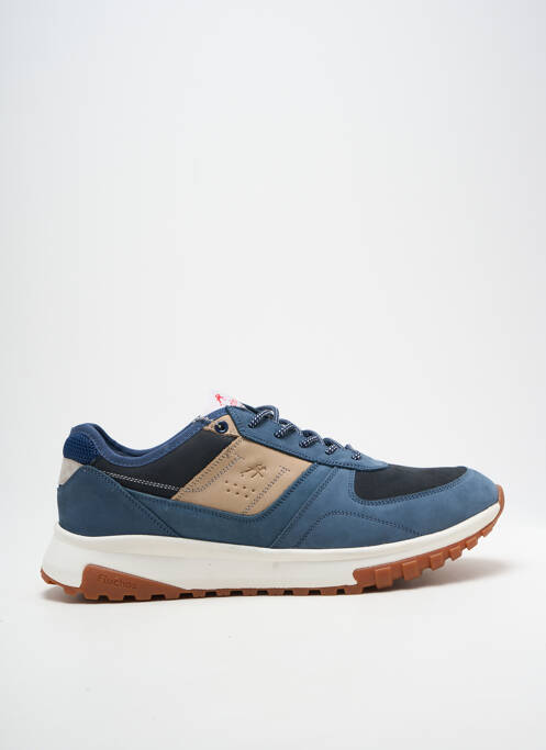 Baskets bout rond bout rond bleu FLUCHOS homme
