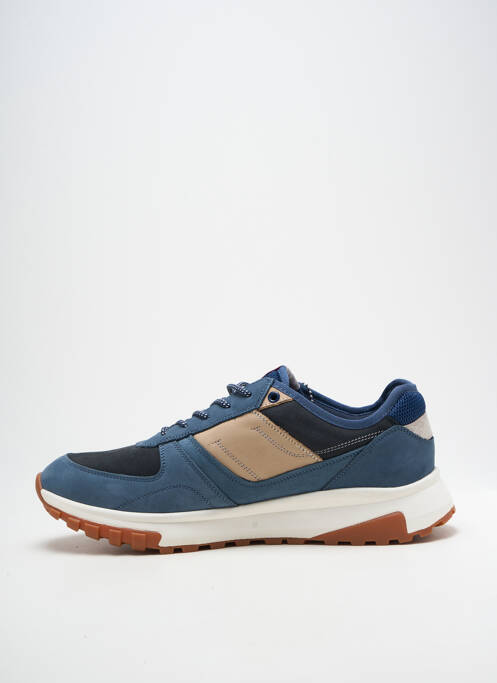 Baskets bout rond bout rond bleu FLUCHOS homme