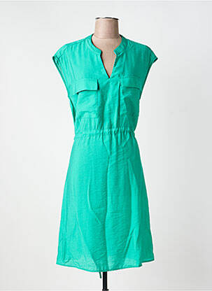 Robe courte sans manche sans manche vert C'EST BEAU LA VIE femme