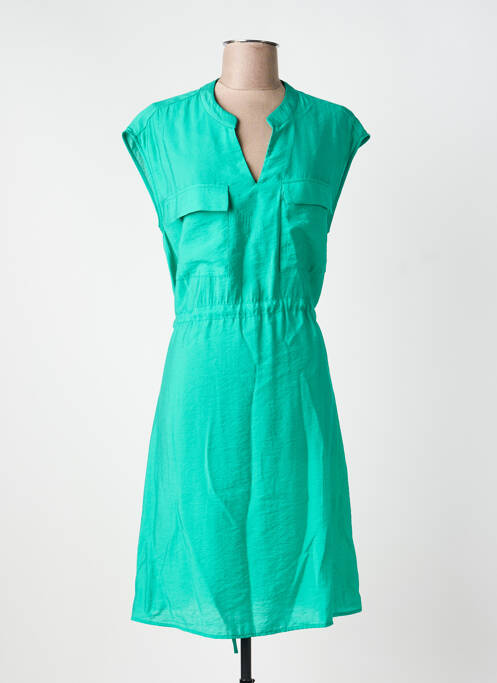 Robe courte sans manche sans manche vert C'EST BEAU LA VIE femme