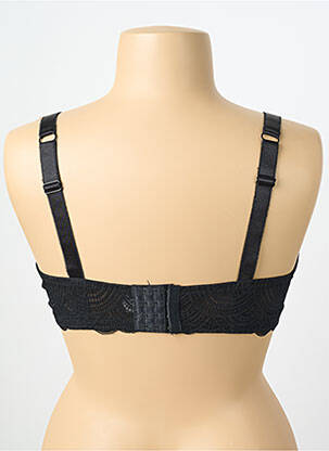 Soutien-gorge effet matière satinée haut soutien-gorge emboitant noir DAMART femme