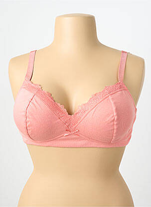 Soutien-gorge sans armature haut soutien-gorge emboitant rose DAMART femme