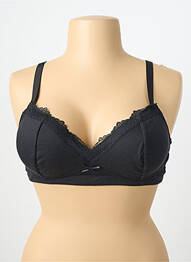 Soutien-gorge sans armature haut soutien-gorge emboitant noir DAMART femme