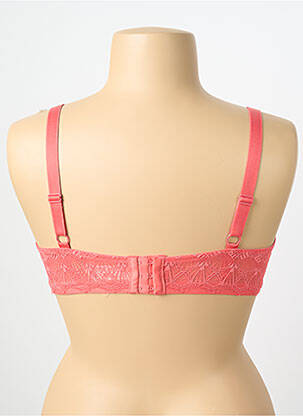 Soutien-gorge effet matière satinée haut soutien-gorge moulé rose DAMART femme