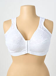 Soutien-gorge sans armature haut soutien-gorge emboitant blanc DAMART femme
