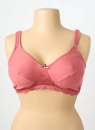 Soutien-gorge sans armature haut soutien-gorge emboitant rose DAMART femme
