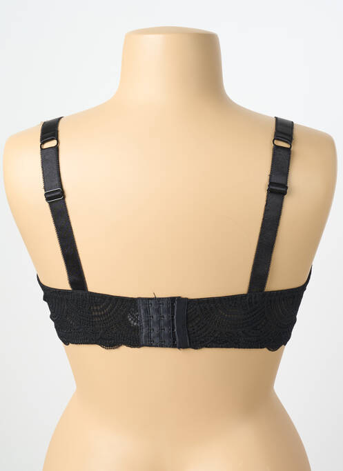 Soutien-gorge effet matière satinée haut soutien-gorge emboitant noir DAMART femme