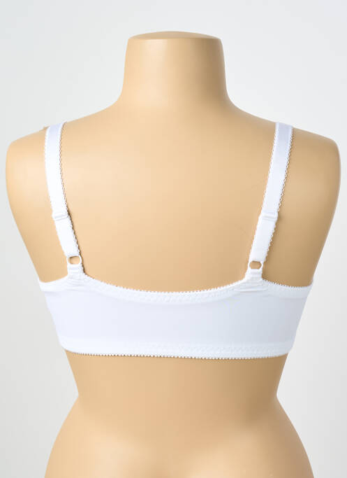 Soutien-gorge effet matière satinée haut soutien-gorge emboitant blanc DAMART femme