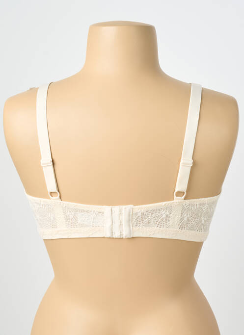 Soutien-gorge sans armature haut soutien-gorge moulé beige DAMART femme