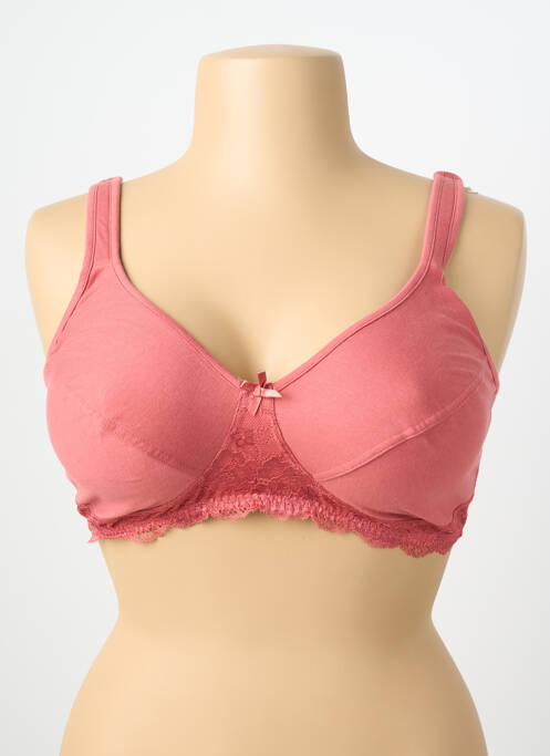 Soutien-gorge sans armature haut soutien-gorge emboitant rose DAMART femme