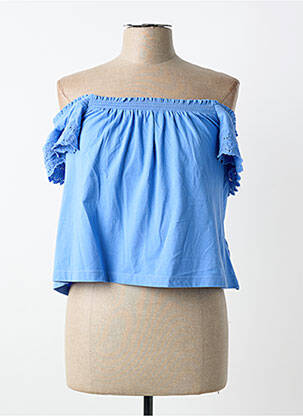 Top manches courtes manches courtes bleu RALPH LAUREN femme