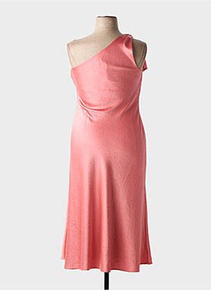 Robe longue coupe évasée sans manche rose RALPH LAUREN femme
