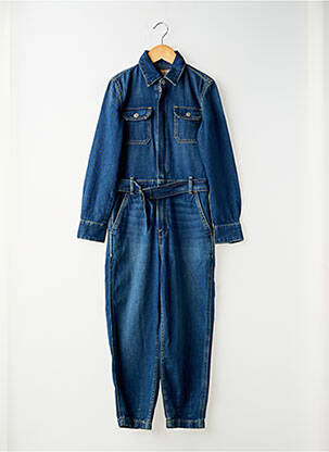 Combi-pantalon manches longues bleu RALPH LAUREN fille